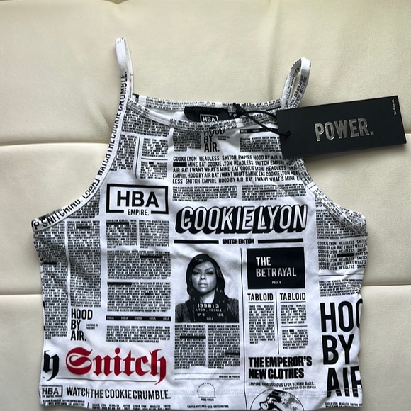 Hood by Air Tops New Hba Hood By Air Cookie Lyon Empire Newspaper